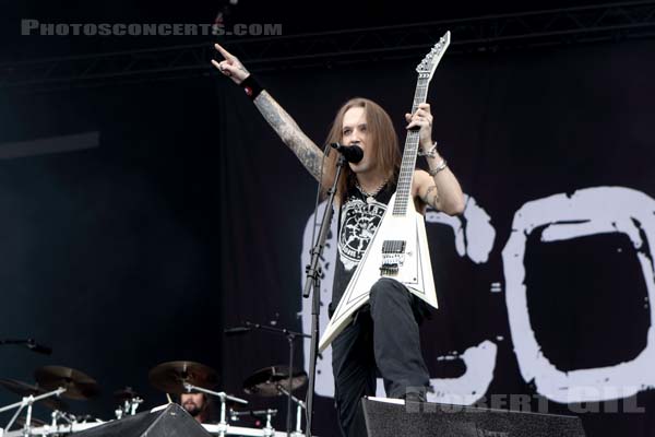 CHILDREN OF BODOM - 2016-06-12 - PARIS - Hippodrome de Longchamp - Stage 2 - 